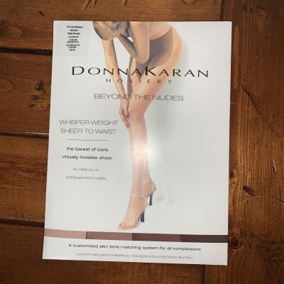 Donna Karan Hosiery, Tall, B02, DKS001, Whisper Weight Sheer To Waist