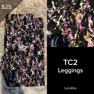 LuLaRoe NEW Leggings TC2 Tall & Curvy 2 Buttery Soft Leggings Size 18+