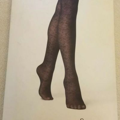 A New Day S/M M/L Fashion Tights Hosiery Black Lace One Pair Womens