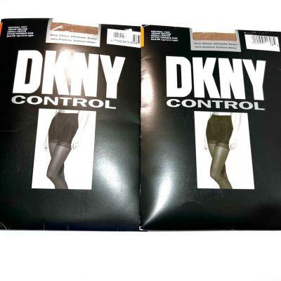DKNY Control 2pr.  Sz. Small Neutral Tint Silky Sheer Ultimate Toner