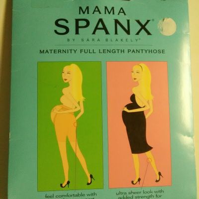 Spanx Mama Full Length Maternity Pantyhose Size B Black01