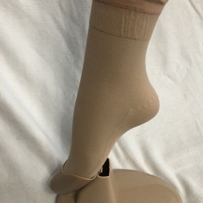 Lot of Sexy reinforced toe,feet,heel RHT nylon ankle socks