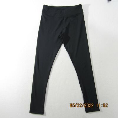 Le Fun Leggings Women Small Black Activewear Workout Pants Classic Pullon Casual