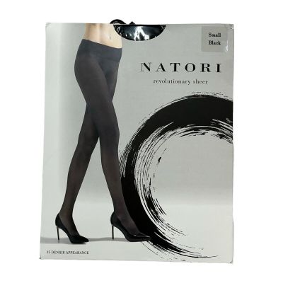 Natori Revolutionary Sheer Panty Hose Small Black Nat-620