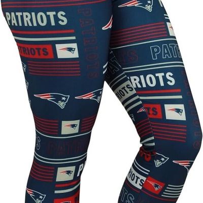 Zubaz NFL Women's New England Patriots Column 24 Style Leggings