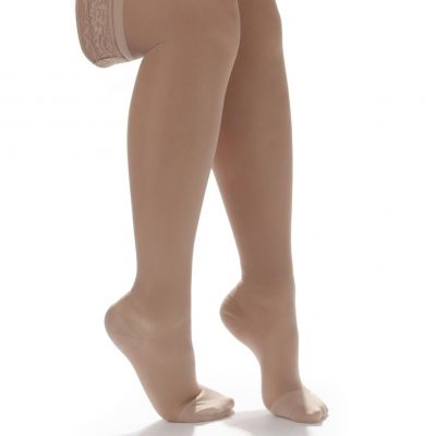 Womens Thigh Stockings 20-30 mmHg Compression Supports Silicone Varicose Veins