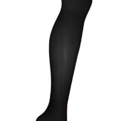 Hanes Too & Silk Reflections Tights Size AB Control Top Sandalfoot Black/Nude