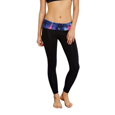 Womens High Waist Yoga Pants Tummy Control Workout Running Yoga Skinny Leggings