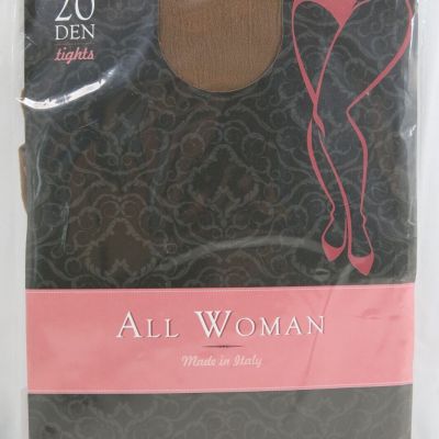 All Woman 20 denier COFFEE Tights by The Big Bloomer Company Plus Size: UK 22-32