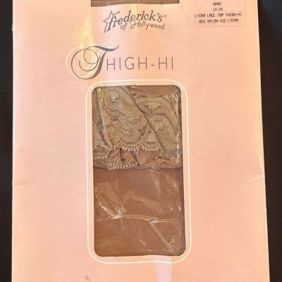 fredericks of hollywood thigh high stockings, Bare, 1X-2X, ????????