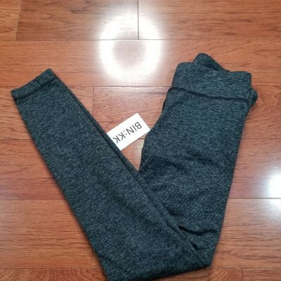 UNDER ARMOUR Womens Size S Fitted Leggings Yoga Workout Gym Pants Gray :KK