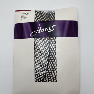 Hanes Vertical Net Hosiery Style # 0A764 Med/Tall Fox Brown New-Made InItaly2005