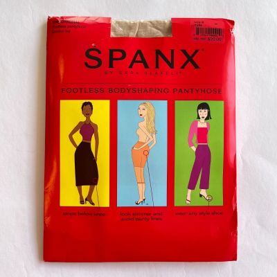 Spanx Footless Bodyshaping Pantyhose Nude Size B New In Package