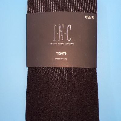 INC International Concept Womens Tights Size XS/S Color:BLACK