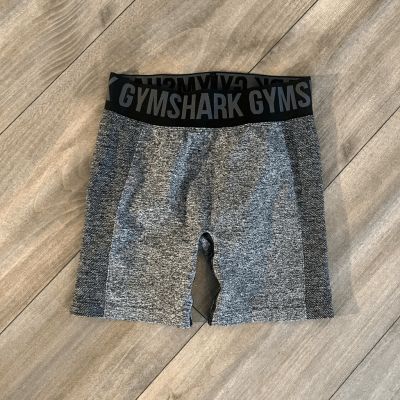 GymShark Grey Athletic Workout Biker Shorts Women Small Bin C-201
