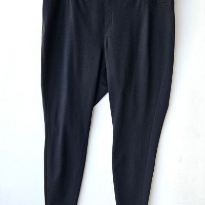 Lane Bryant Ponte Black Legging Womens Size 18/20