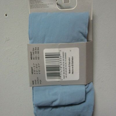 Hanes Seasonless Control Type Tights Forever Blue Size Small