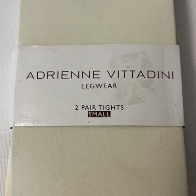 NWT Adrienne Vittadini Legwear Pantyhose Tights 1# Black/1# Cream  Sz  you chose