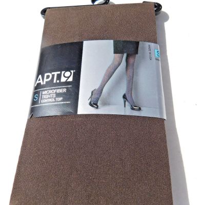 Original APT 9 MICROFIBER TIGHTS COLOR: BROWN  SIZE SMALL ~~ FITS 100-135 LBS