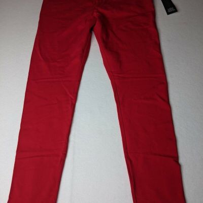 Wild Fable Red Fashion Leggings Womens XL Target Brands High Waisted