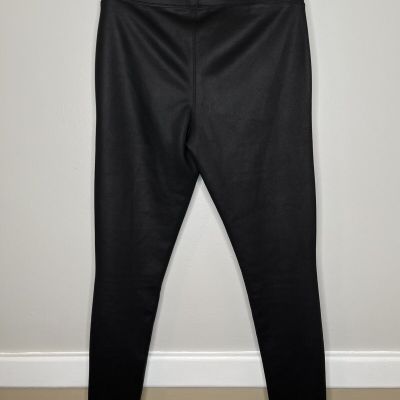 Express Womens High Waisted Spanx Style Leggins Black Size Small