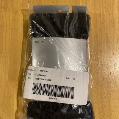 Women Chevron Lurex Tights Medium Grey Tights Pantyhose Cheetah Tight