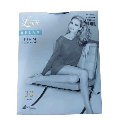 LEVANTE Relax Firm Leg Support Pantyhose - Size M - Panna - Made in Italy (A6)