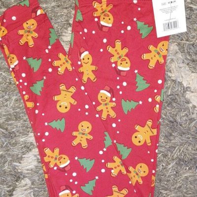 Womens holiday Leggings  new red holiday graphics