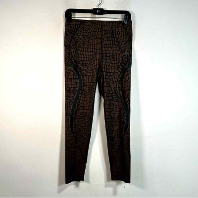 Adidas Tight Fit High Rise 7/8 Style Training Legging, Women's Size L - Brown