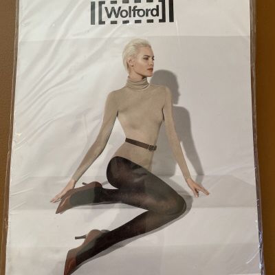 Authentic Wolford Emma Tights Black/Ash M.