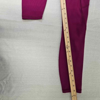 ATHLETA Pants Womens Small Fuchsia All in 7/8 Tights Athletic Workout Yoga