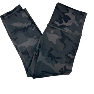 EUC ZYIA Active Women’s Camo Athletic Crop Leggings Workout - Size 4