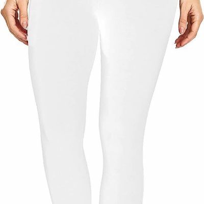 Soft Leggings for Women - High Waisted Tummy Control No See Through Workout Yoga