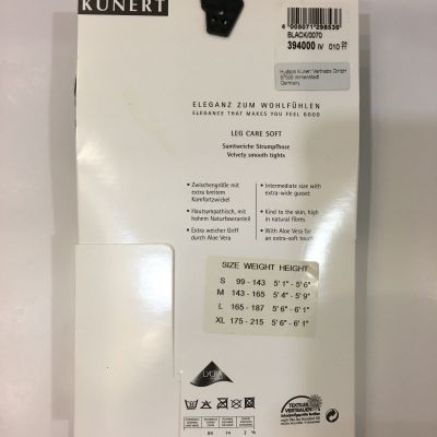 Kunert  Soft Cotton Gray/Beig/Bl Waist-High Stockings  Pantyhose L,XL Germany