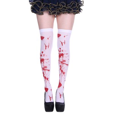 1 Pair Long Socks Super Soft Cosplay Props Halloween Masquerade Thigh High Socks