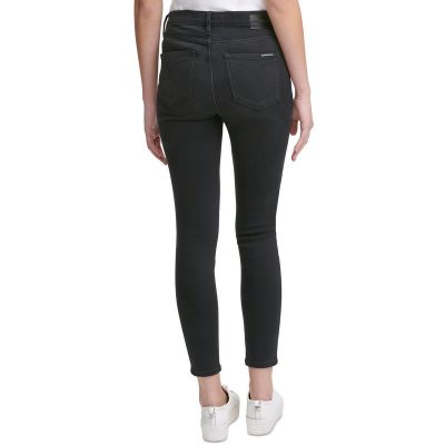 Calvin Klein Jeans Womens Black High Rise Ultra Skinny Jeggings 27 BHFO 0401