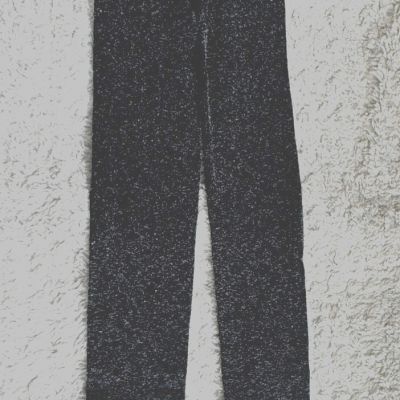 Emillio Cavallini Super Opaque Flecked Charcoal Heathered Tights Size M