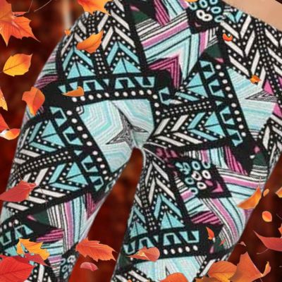 Arrow Burst Buttery Soft Leggings Size Plus Size