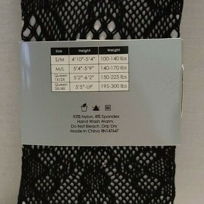 Frenchic Fishnet Lace Tights Queen 1X/2X