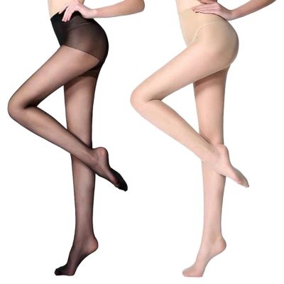 2pcs Elastic Pantyhose Long Silk Stockings Summer Breathable Pineapple