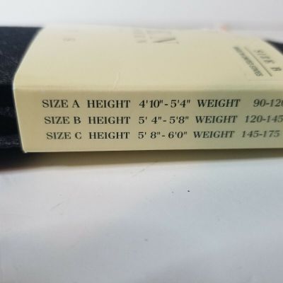 LAUREN Ralph Lauren 5622 Lightweight  Microfiber Tights Pantyhose size B
