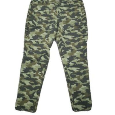 STYLE & COMPANY Womens Green Stretch Camouflage Skinny Leggings XS