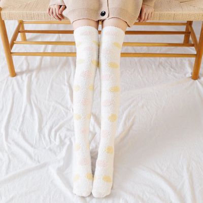 Women's Stockings Calf Socks Winter Warmth Casual Soft Adult Socks Home Socks