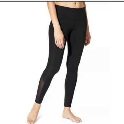 NWT Athleta High Rise Shine Tux Chaturanga Leggings Black Womens Size XS Workout