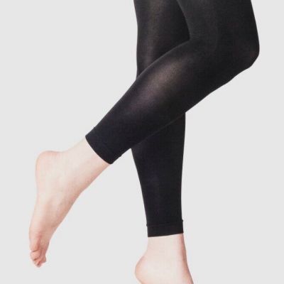 NWT A New Day 50D Women's Opaque Tights Black Size M/L