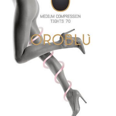 Oroblu Repos 70 Opaque Control Top Support Tights Made In Italy