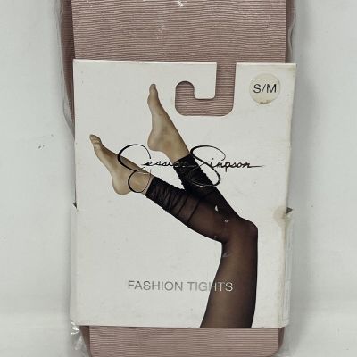 Jessica Simpson S/M Mauve Fashion Tights 31446 New in Package