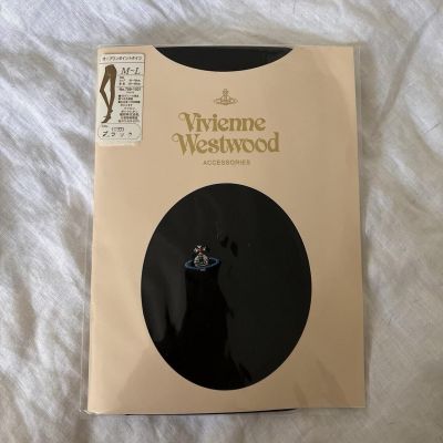 Vivienne Westwood Nana Tights Black ORB Size M-L