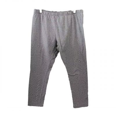 No Boundaries Juniors' Gray Leggings Size XXXL (21) Cotton Stretch Breathable