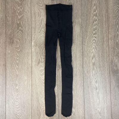 SPANX Women's Red Hot High-Waisted Shaping Leg Tights Black Size B